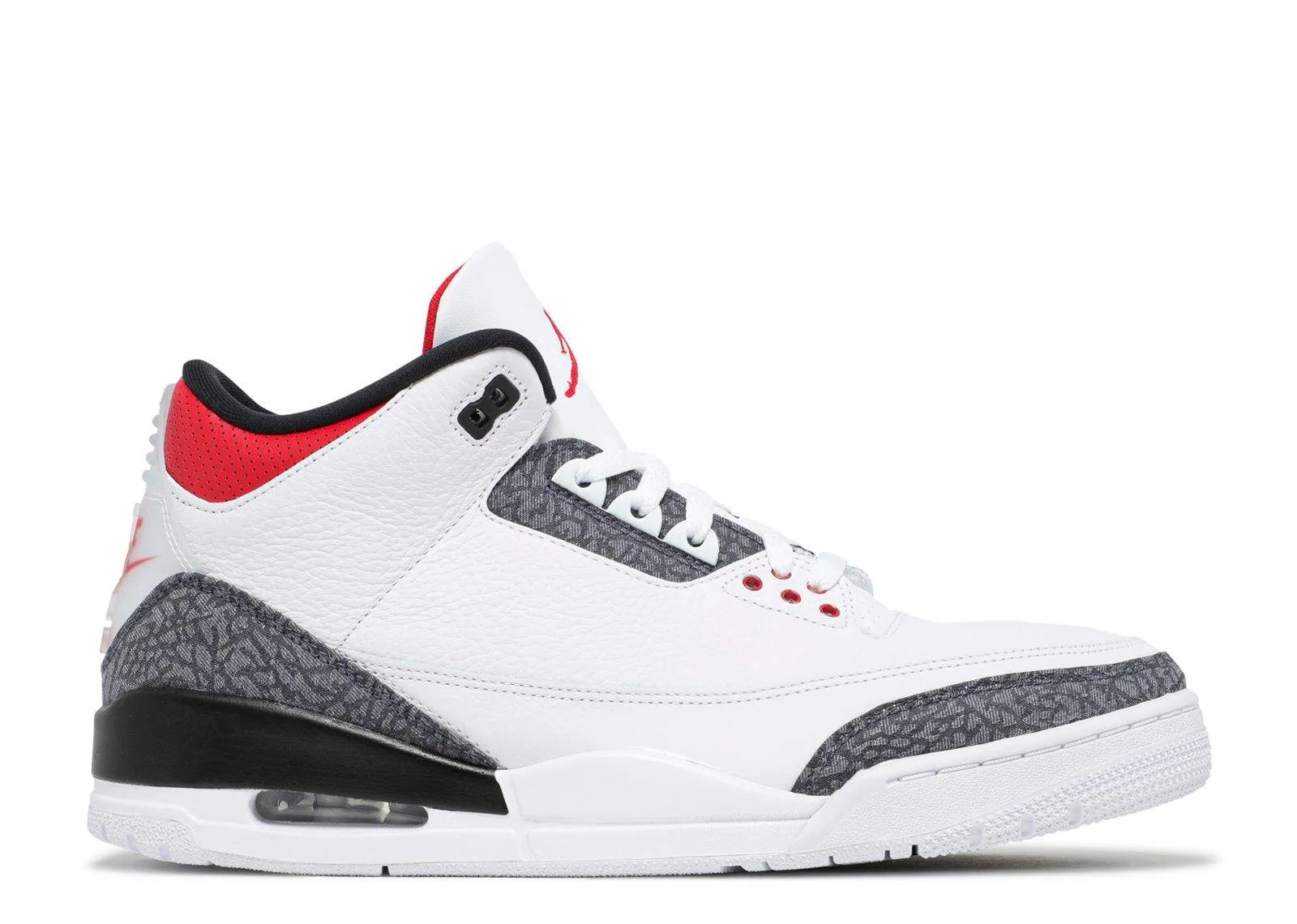 Air Jordan 3 Retro Denim SE ‘Fire Red’ Everlasting Sneaker