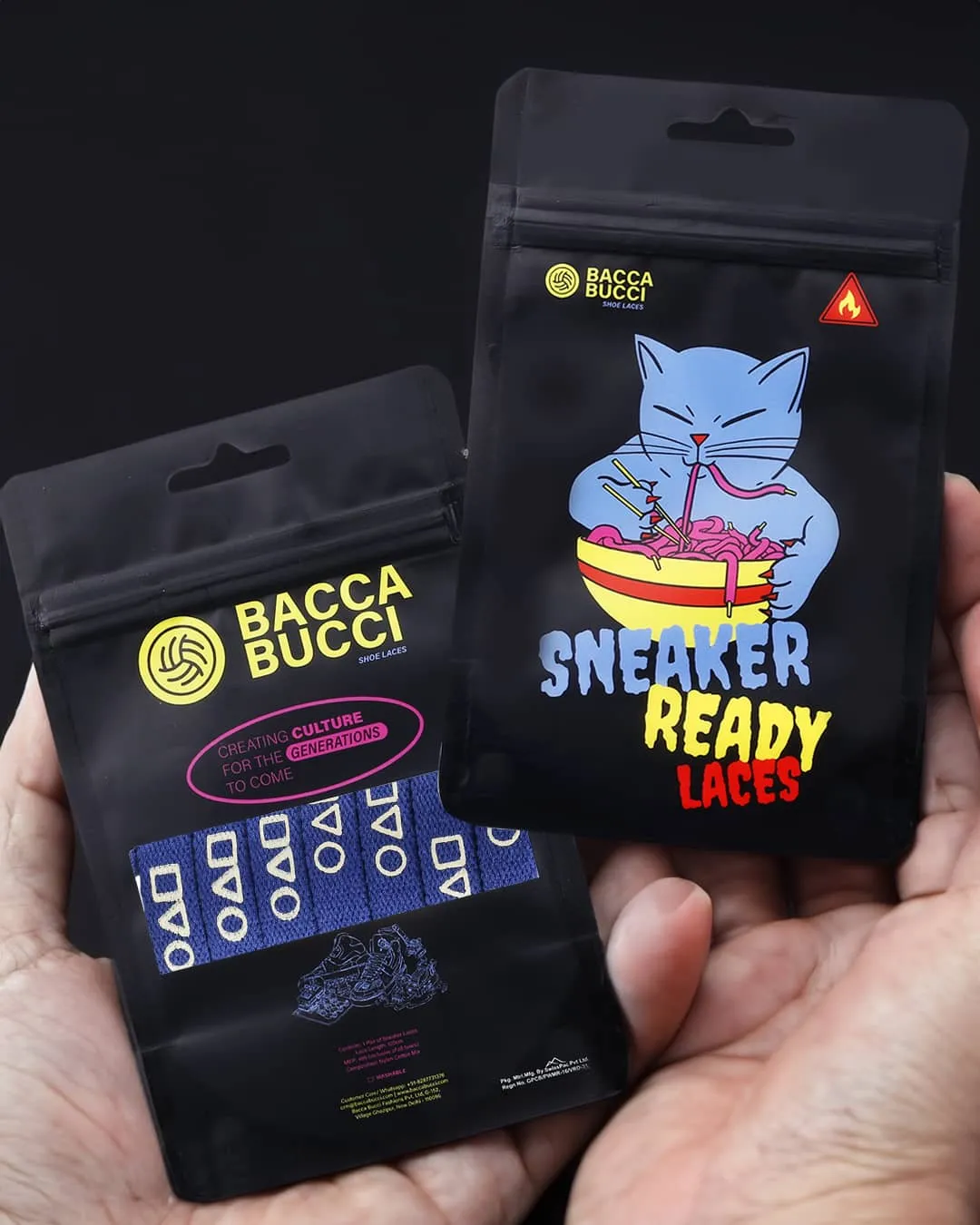 Bacca Bucci "SQUID MOVES" Sneaker Laces