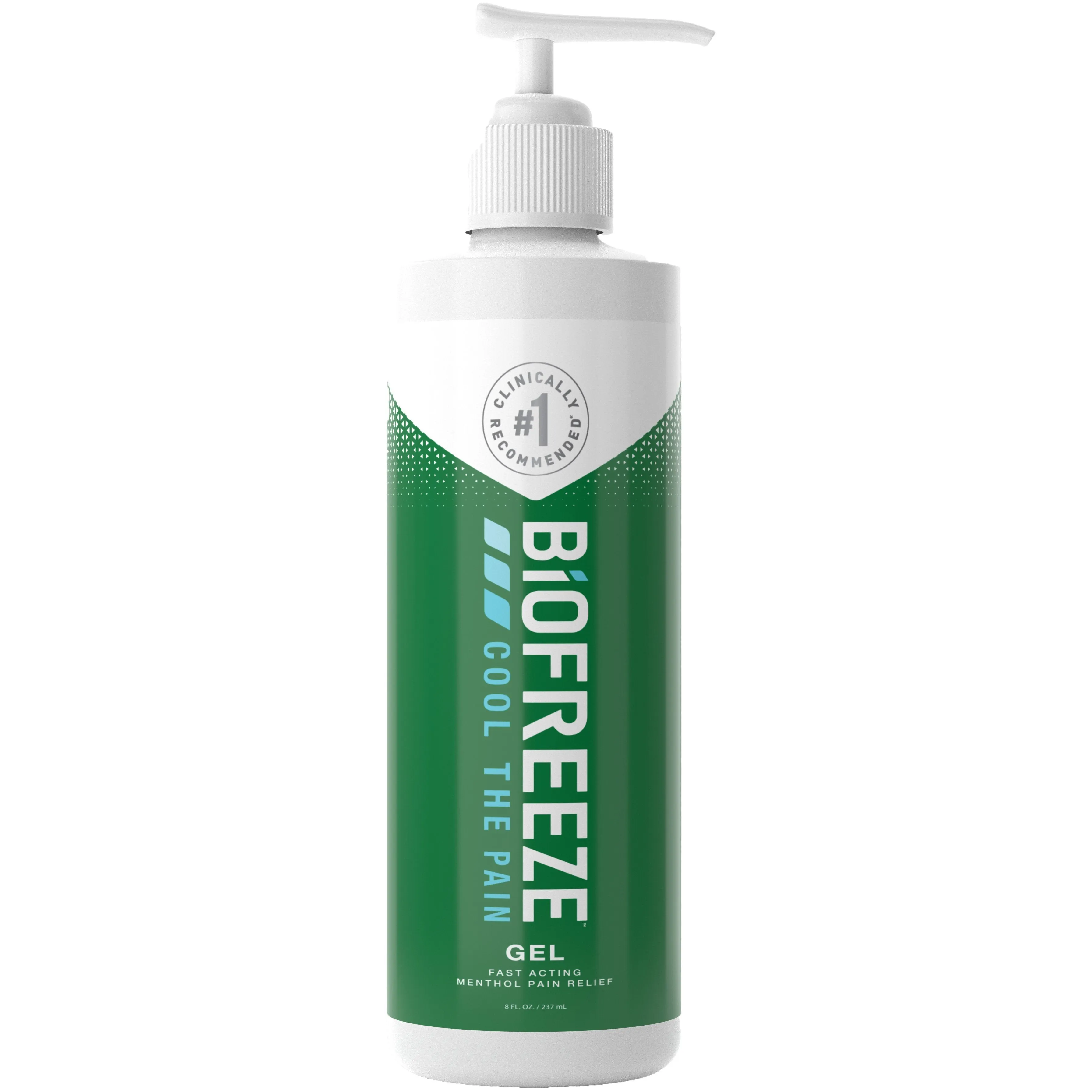 Biofreeze Pain Relieving Gel, Green, 8 oz Pump