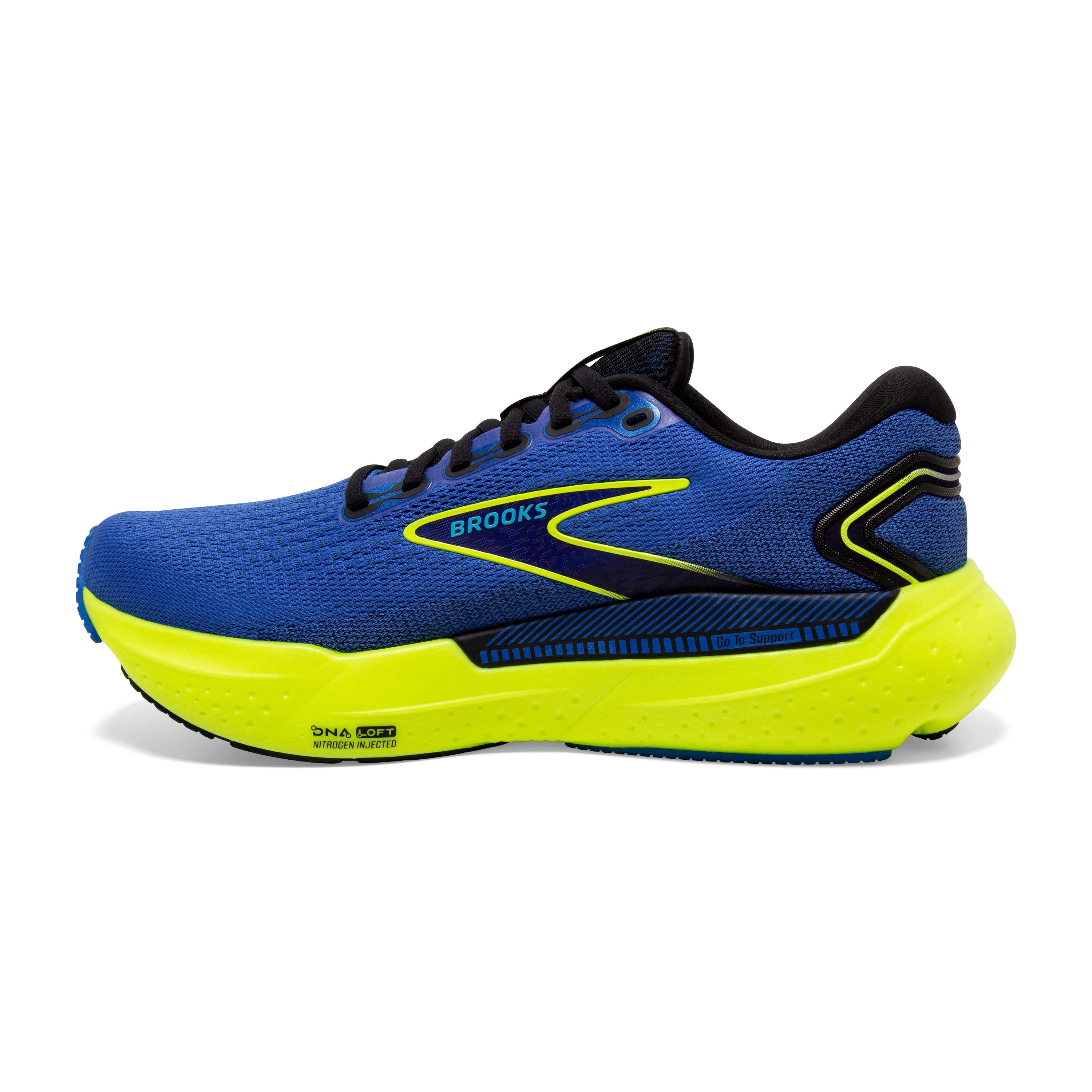 Brooks Mens Trainer Glycerin GTS 21 Blue/Nightlife/Black