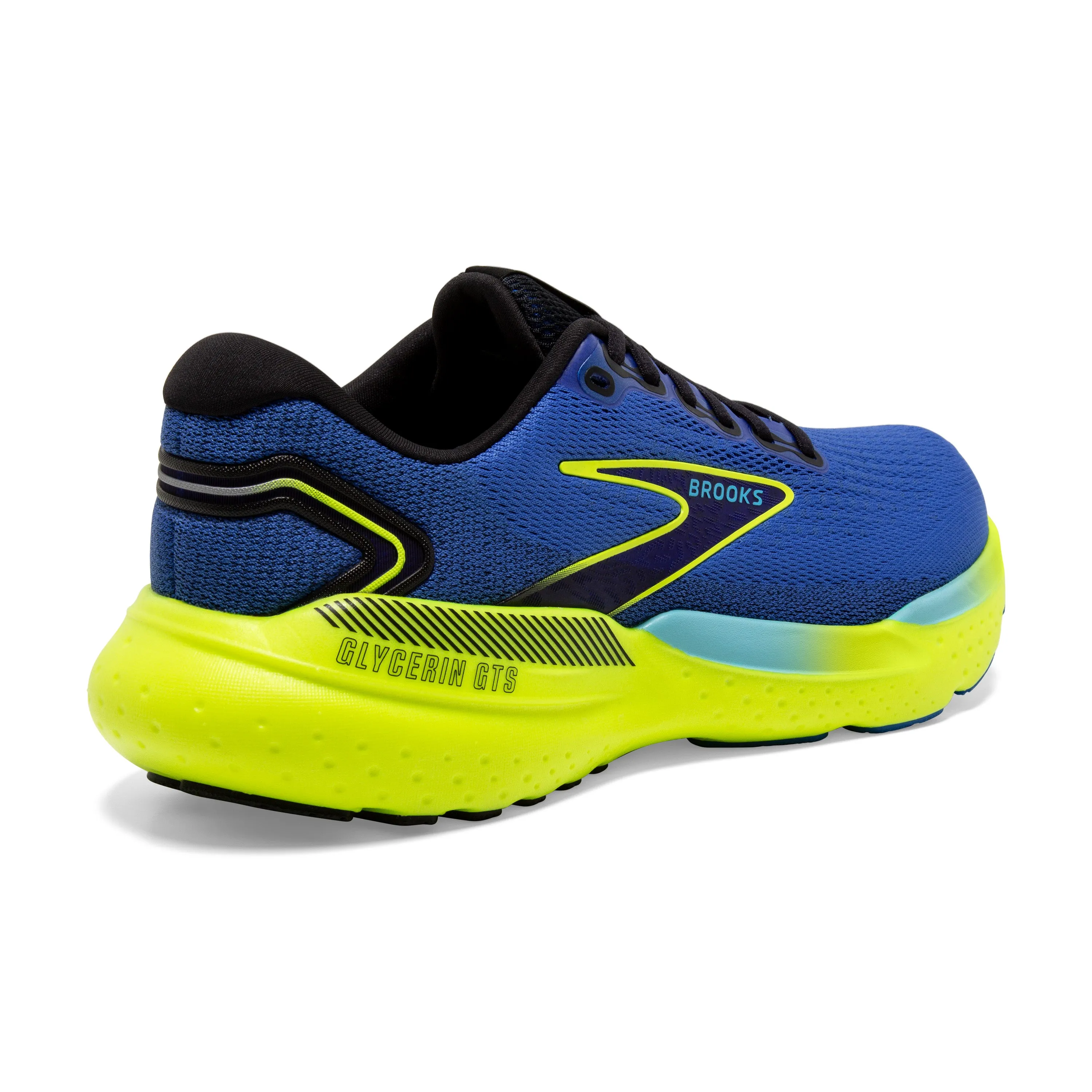 Brooks Mens Trainer Glycerin GTS 21 Blue/Nightlife/Black