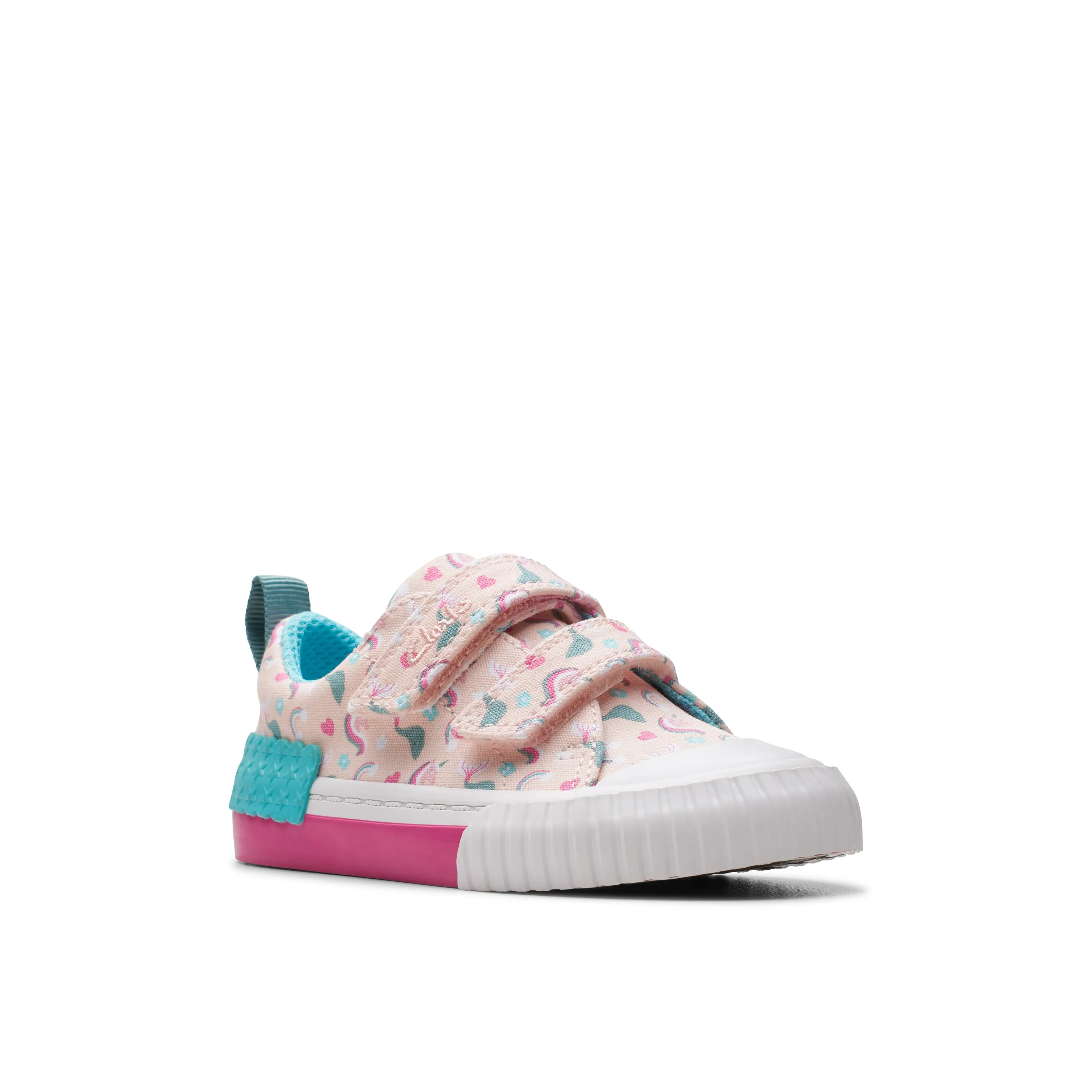 Clarks 26176485 Foxing Myth T. Pink Multi