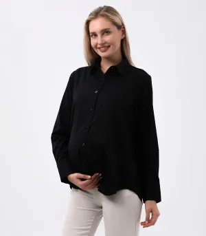 Classic Button Down Maternity Shirt