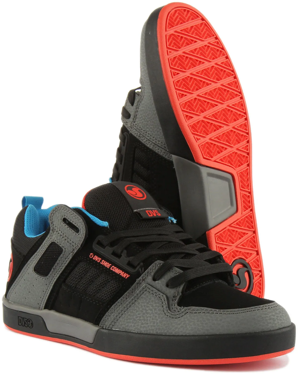 Dvs Comanche 2.0  In Black Red For Men