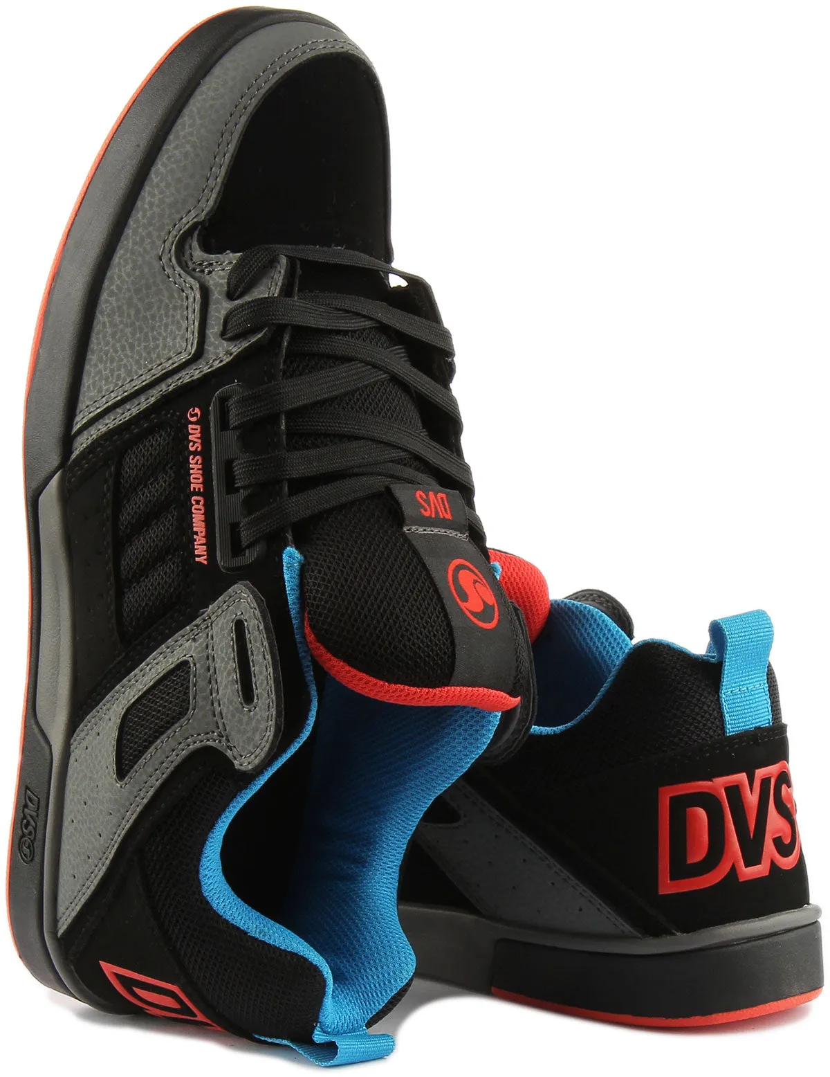 Dvs Comanche 2.0  In Black Red For Men