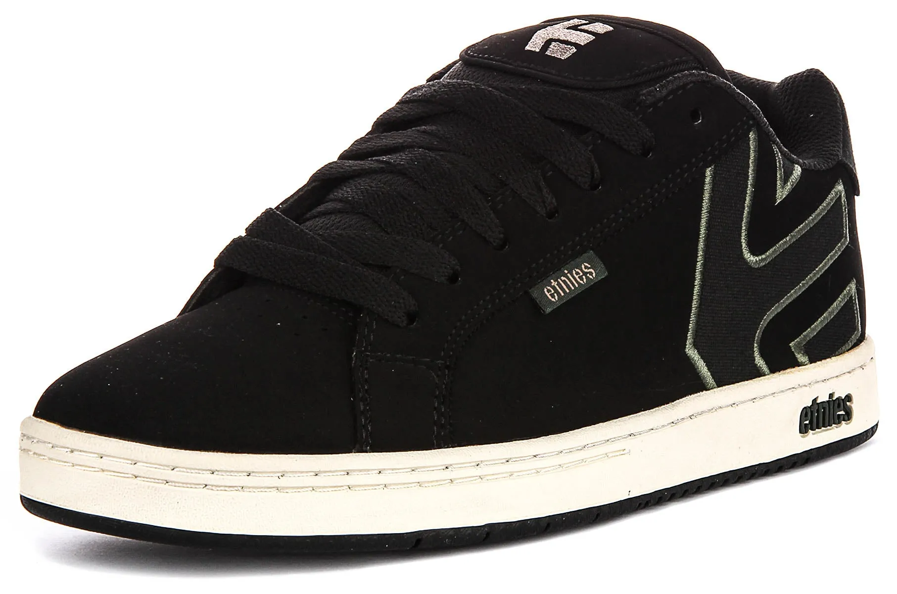 Etnies Fader In Black Green For Men