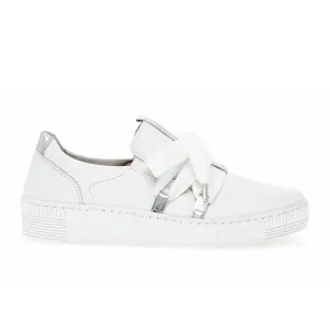 Gabor 03333-21 Bow Sneaker (Women) - Ice/Silver