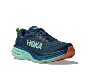 Hoka Womens Trainer Bondi 8 Midnight/Seafoam