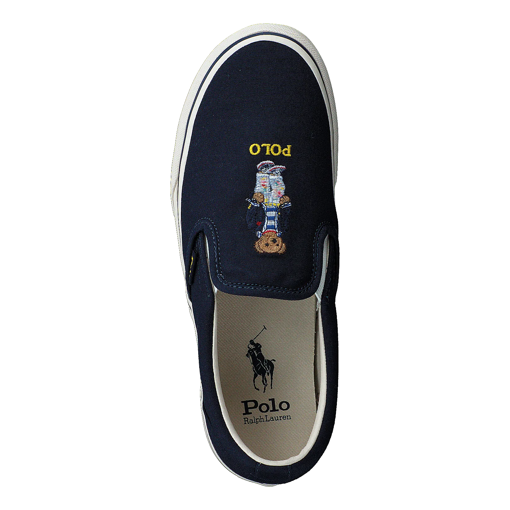 Keaton Polo Bear Canvas Sneaker Navy Bear