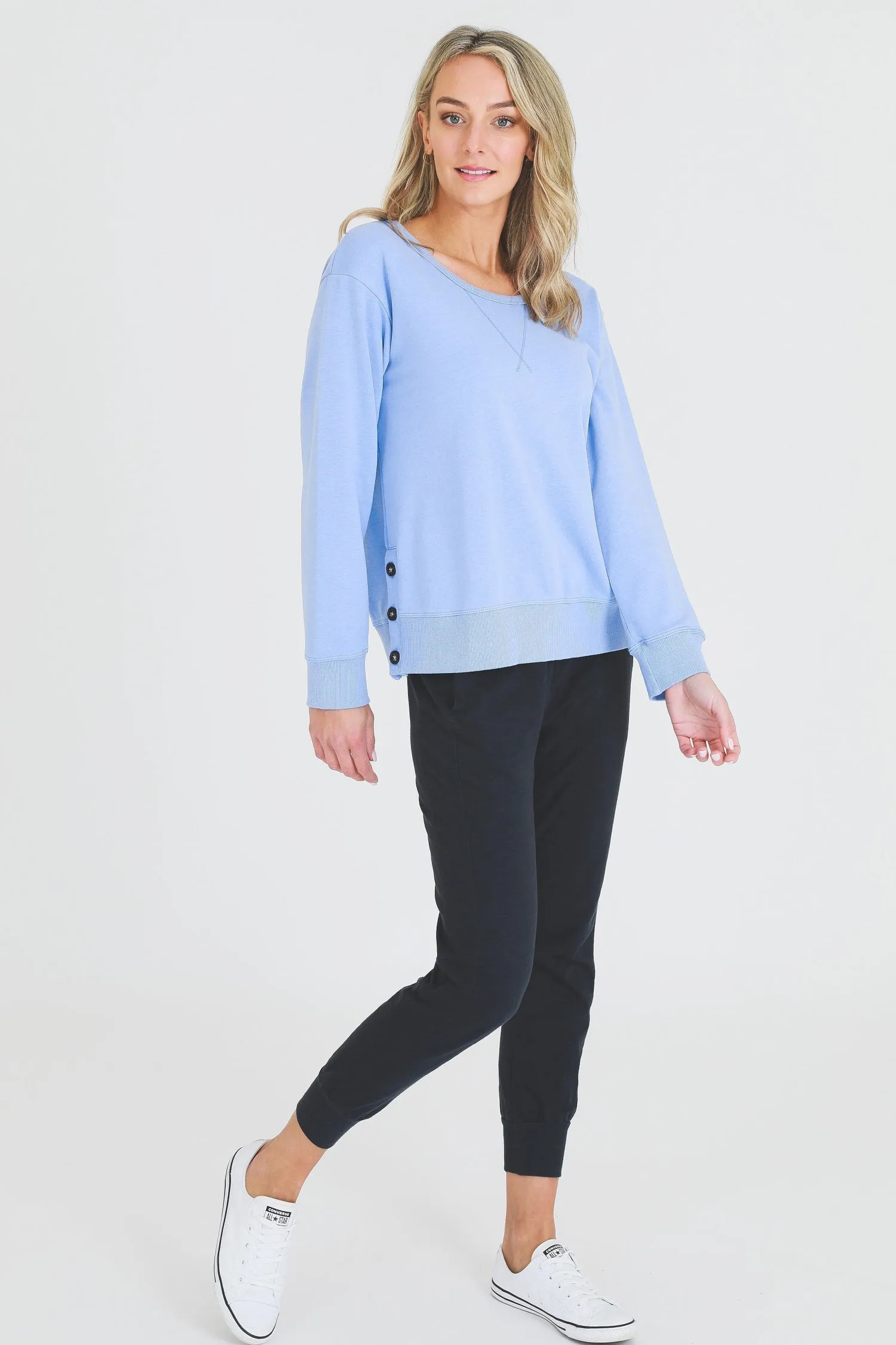 Layla Side Split Sweatshirt