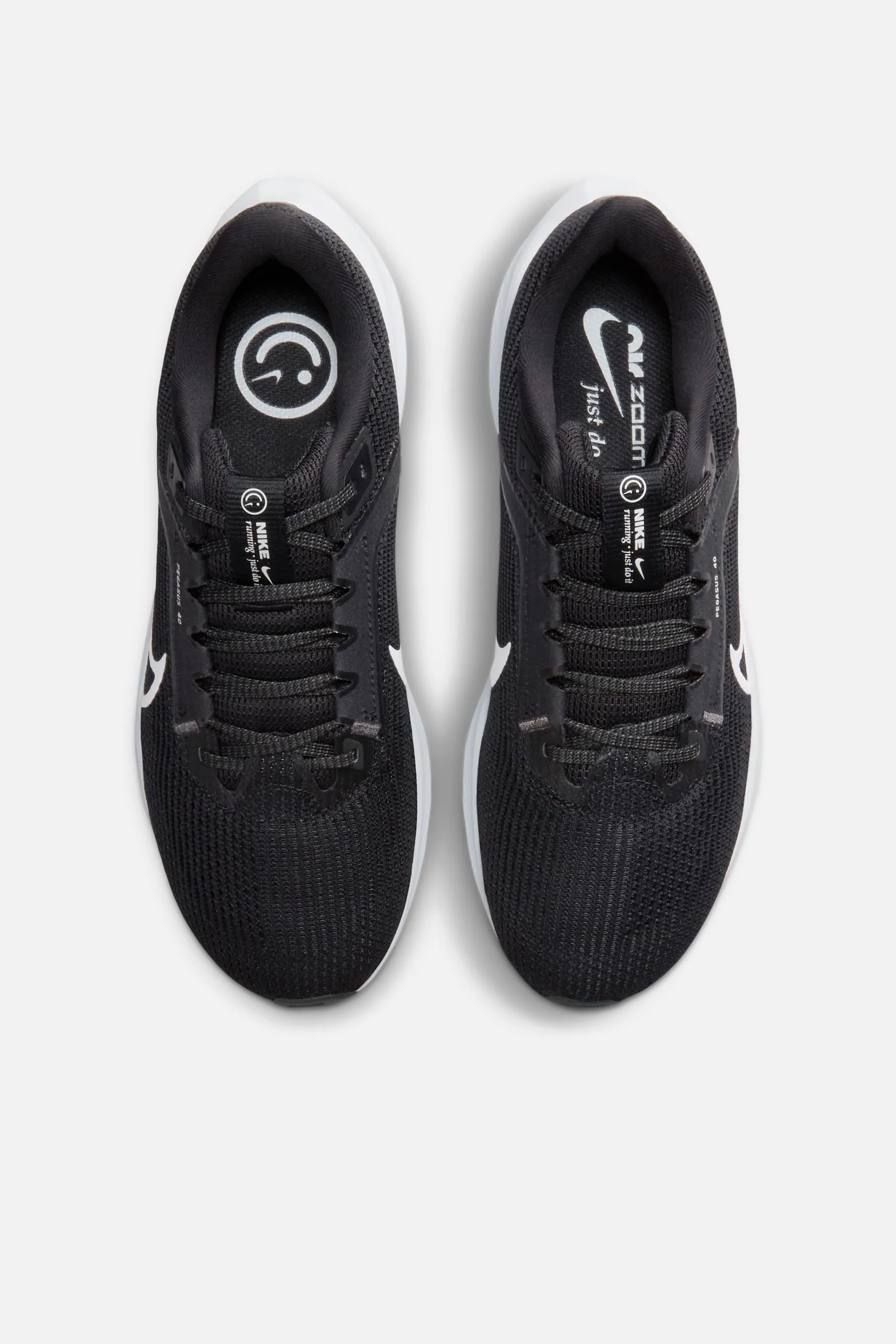 Nike Pegasus 40 - Black/white - Iron Grey