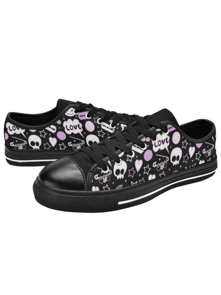 PUNK!  Retro Style Sneakers