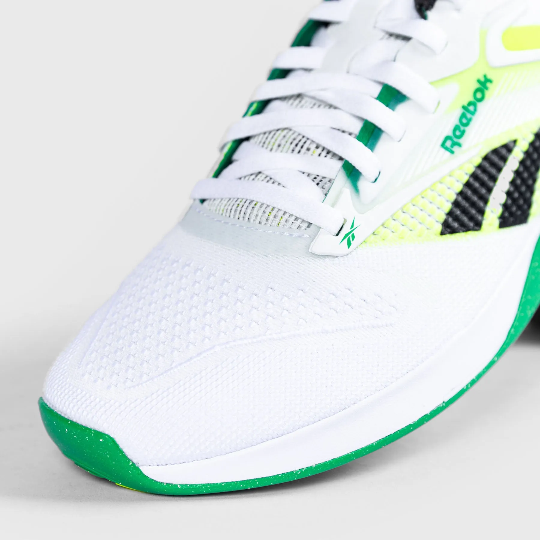 REEBOK - NANO X4 - CLOUD WHITE/SOLAR ACID YELLOW/SPORT GREEN