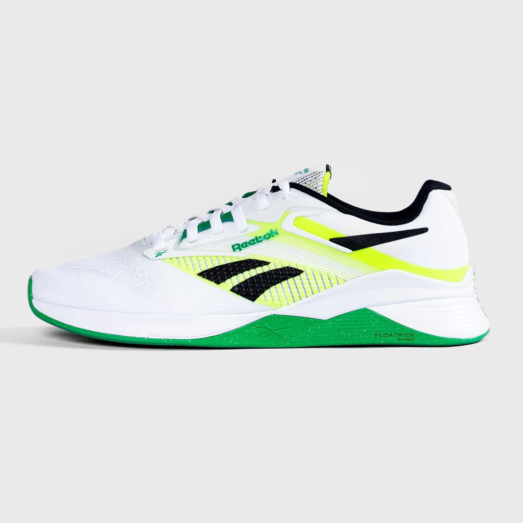 REEBOK - NANO X4 - CLOUD WHITE/SOLAR ACID YELLOW/SPORT GREEN