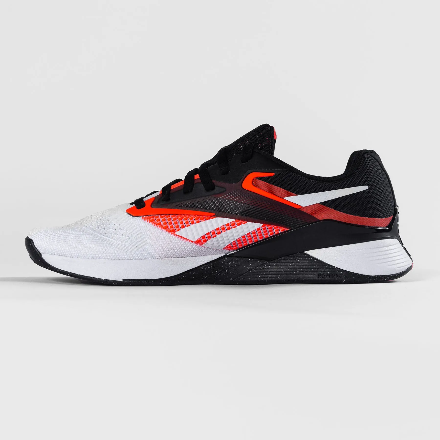 REEBOK - NANO X4 - MEN'S - BLACK/WHITE/ORANGE FLARE