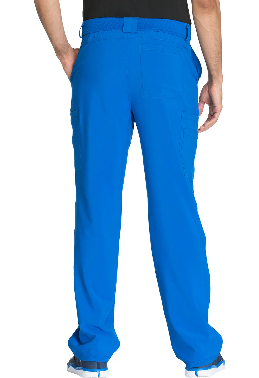 Scrub Pants - Cherokee Infinity Men's Fly Front Pant - Royal, CK200A