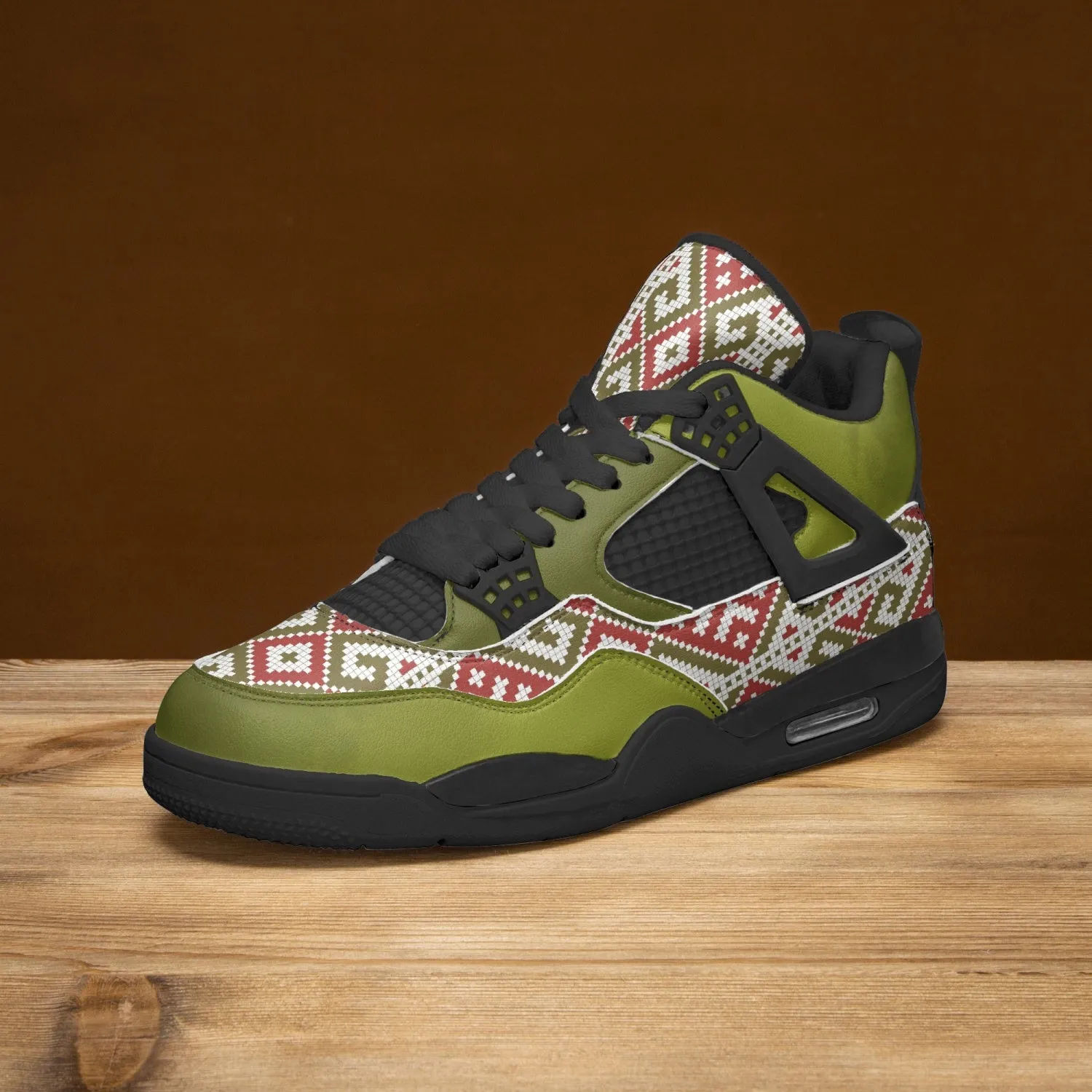 Squarz decoration Basketball Olive Sneaker