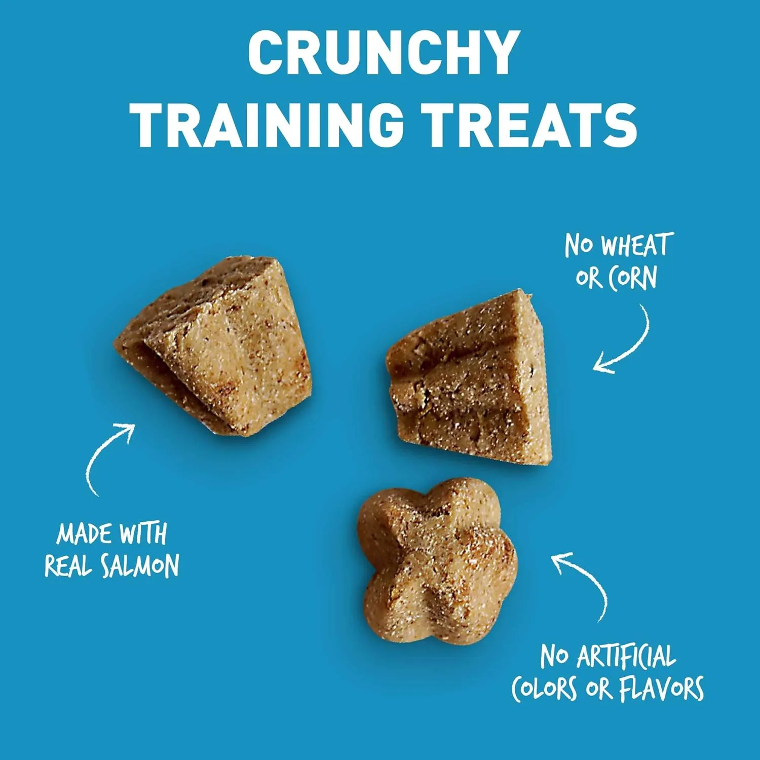 Tricky Trainers Crunchy Dog Treats with Salmon - 8oz