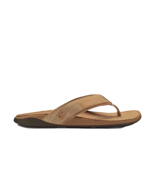 Tuahine Leather Sandal Hunter/Golden Sand