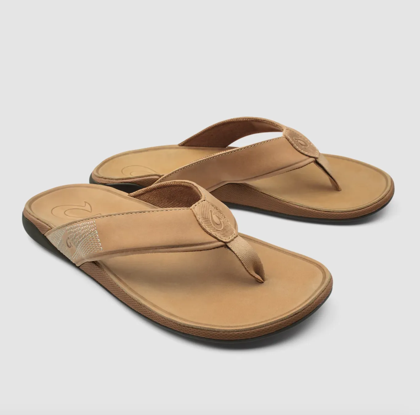 Tuahine Leather Sandal Hunter/Golden Sand